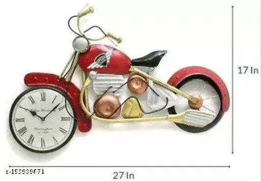 Metal Wall Art – Red Bike Wall Panel