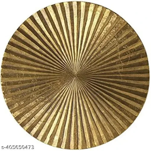 Luxury Gold Circular Wall Art - Set of 6