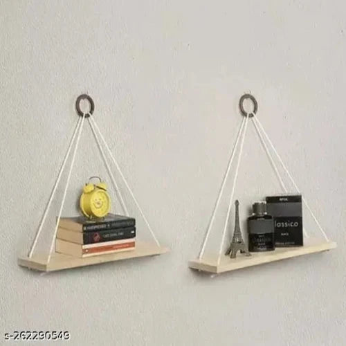 Macrame Floating Shelf - Set of 3