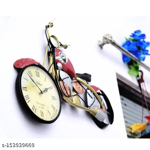 Metal Wall Art – Red Bike Wall Panel