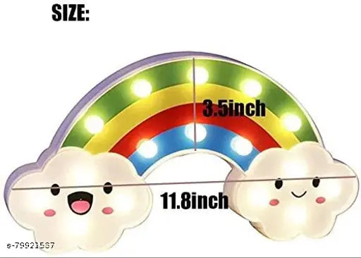 Rainbow Marquee LED Night Light